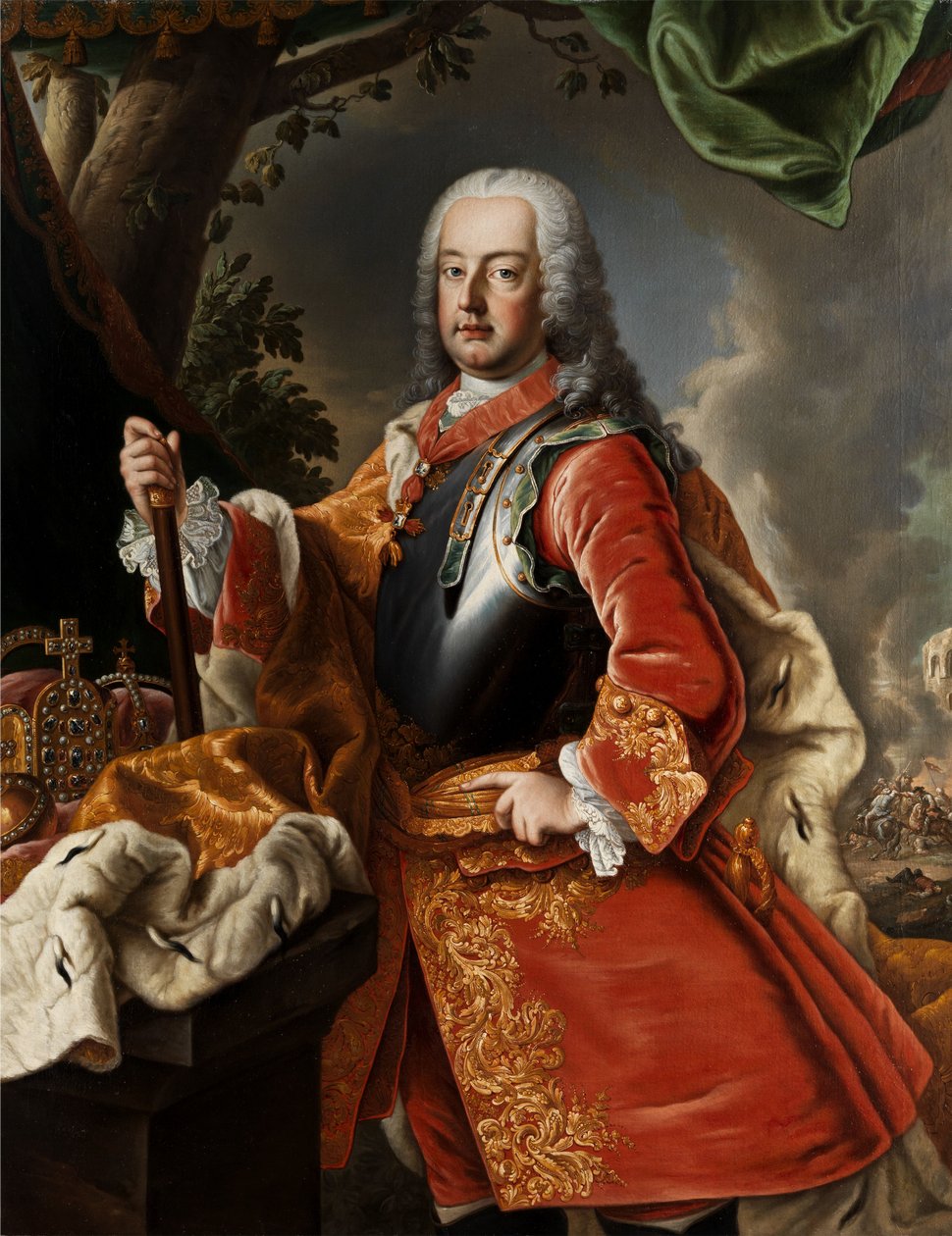 Kaiser Franz I. Stephan alkotó: Workshop of Martin van Meytens