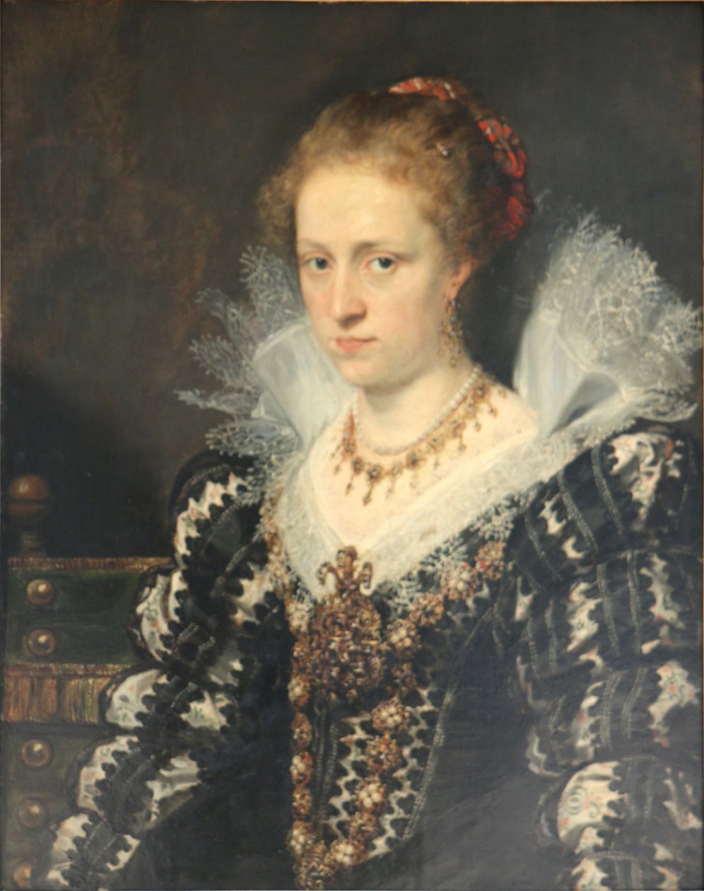 Jacqueline van Caestre, Jean Charles de Cordes feleségének portréja alkotó: Workshop of Peter Paul Rubens