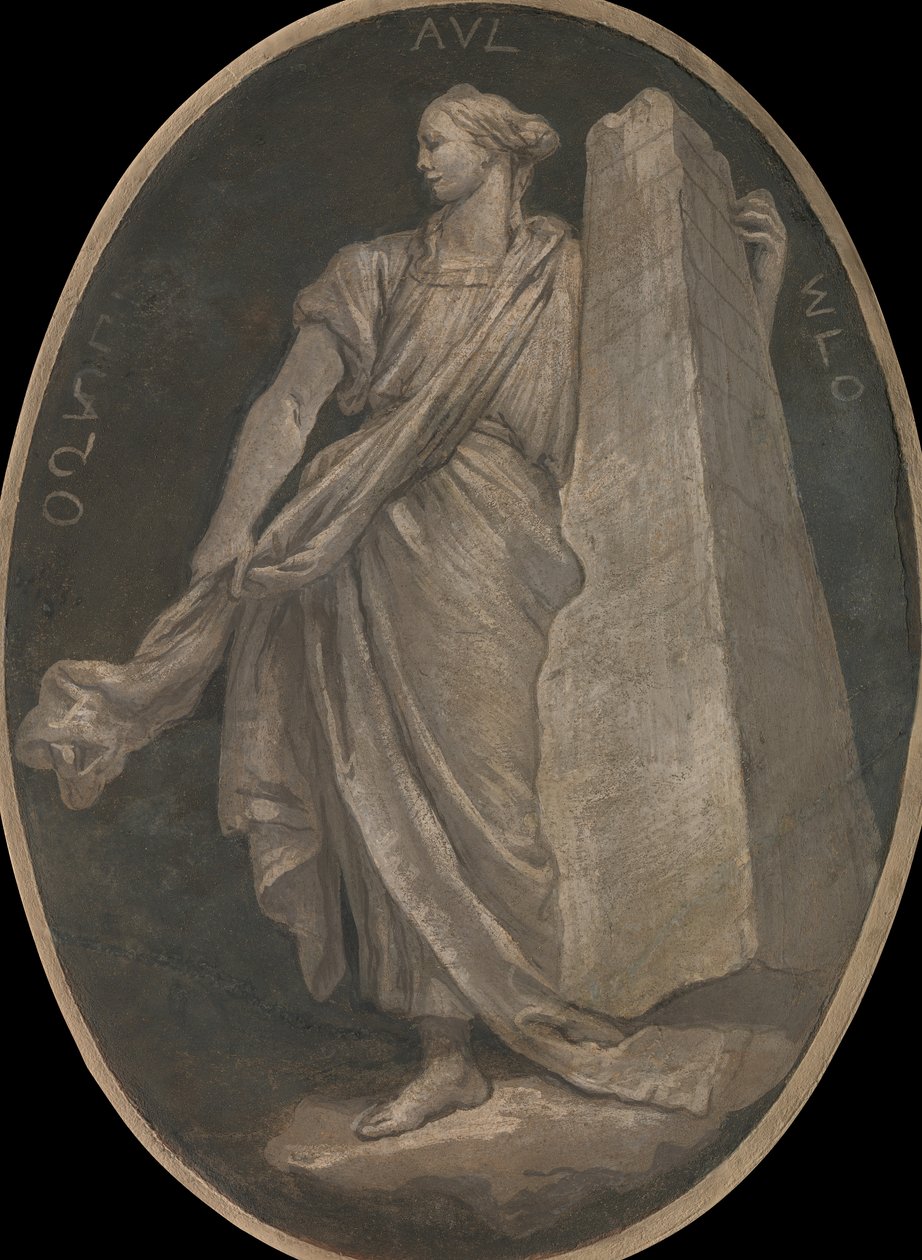 Fortitude, 1760. alkotó: Workshop of Giovanni Battista Tiepolo