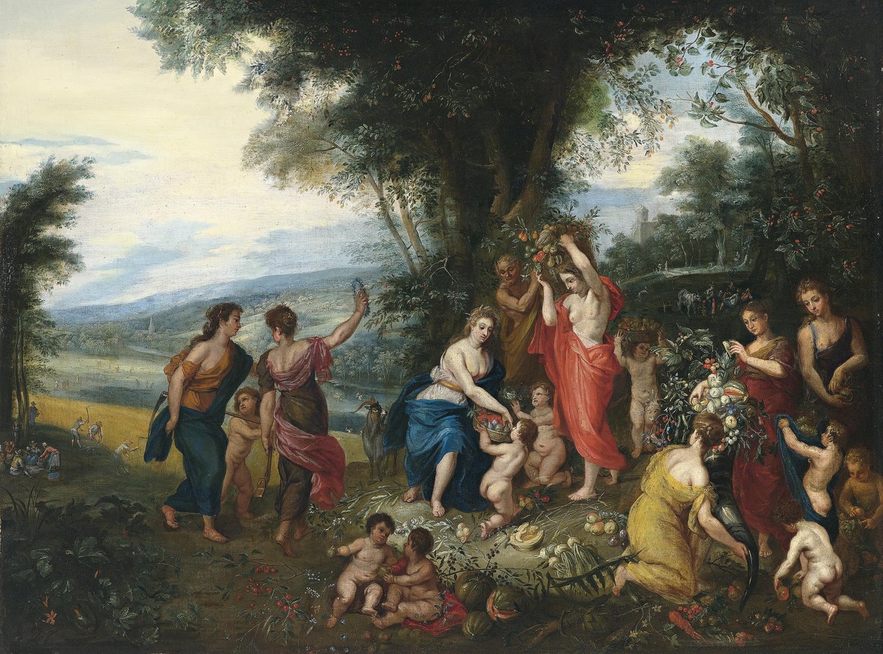 A nyár allegóriája alkotó: Workshop of Jan Brueghel the Elder