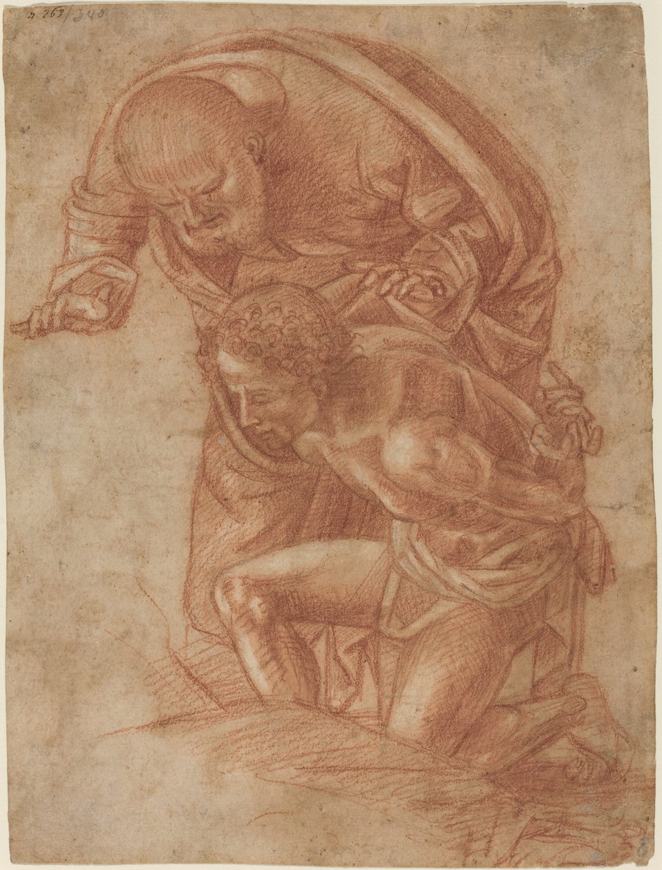 Izsák áldozata alkotó: Workshop of Luca Signorelli
