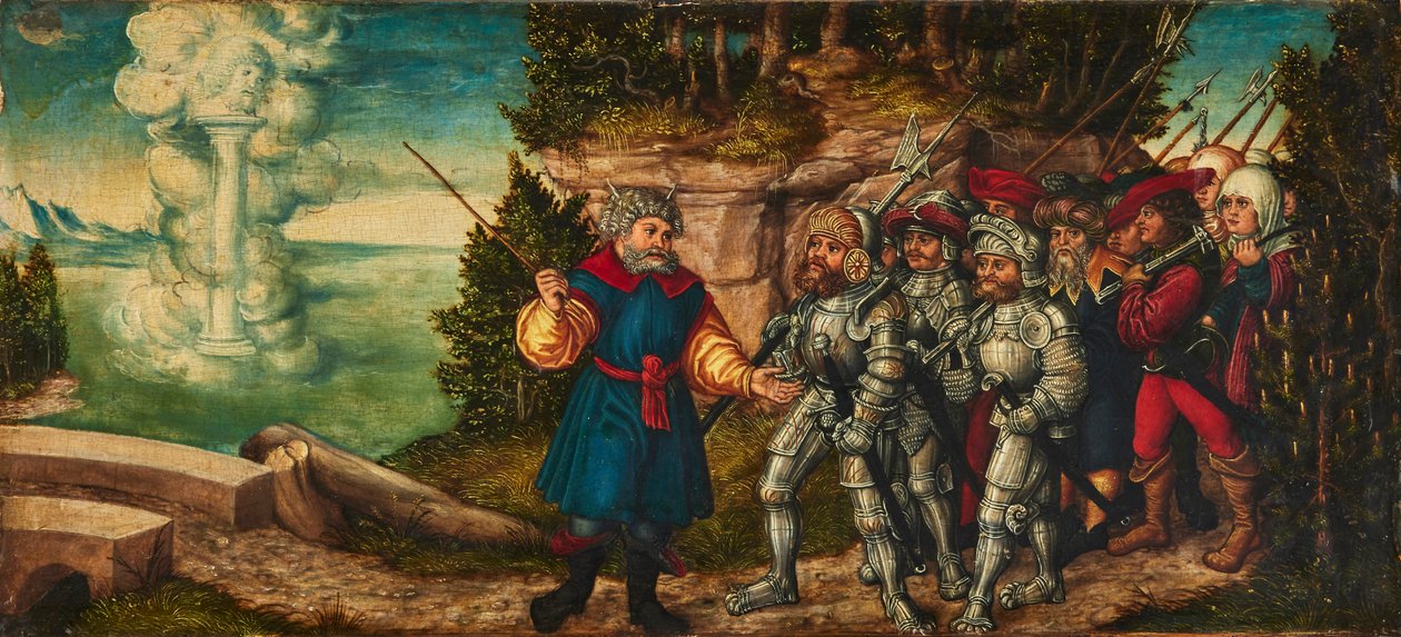 Német: Moses und die Wolkensäule Mózes és a felhőoszlop Mózes és a felhőoszlop alkotó: workshop of Lucas Cranach the Elder