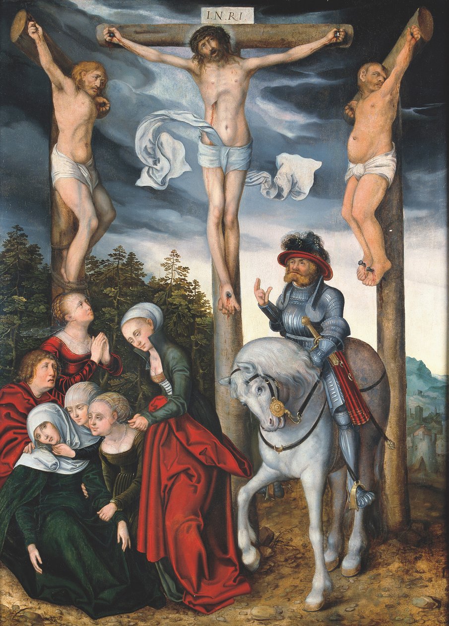 A keresztre feszítés alkotó: workshop of Lucas Cranach the Elder
