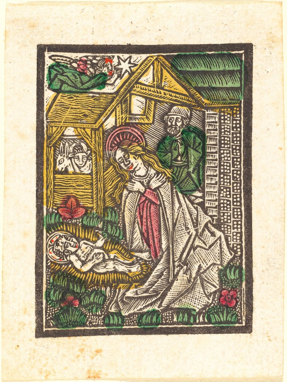 A Születés alkotó: Workshop of Master of the Aachen Madonna