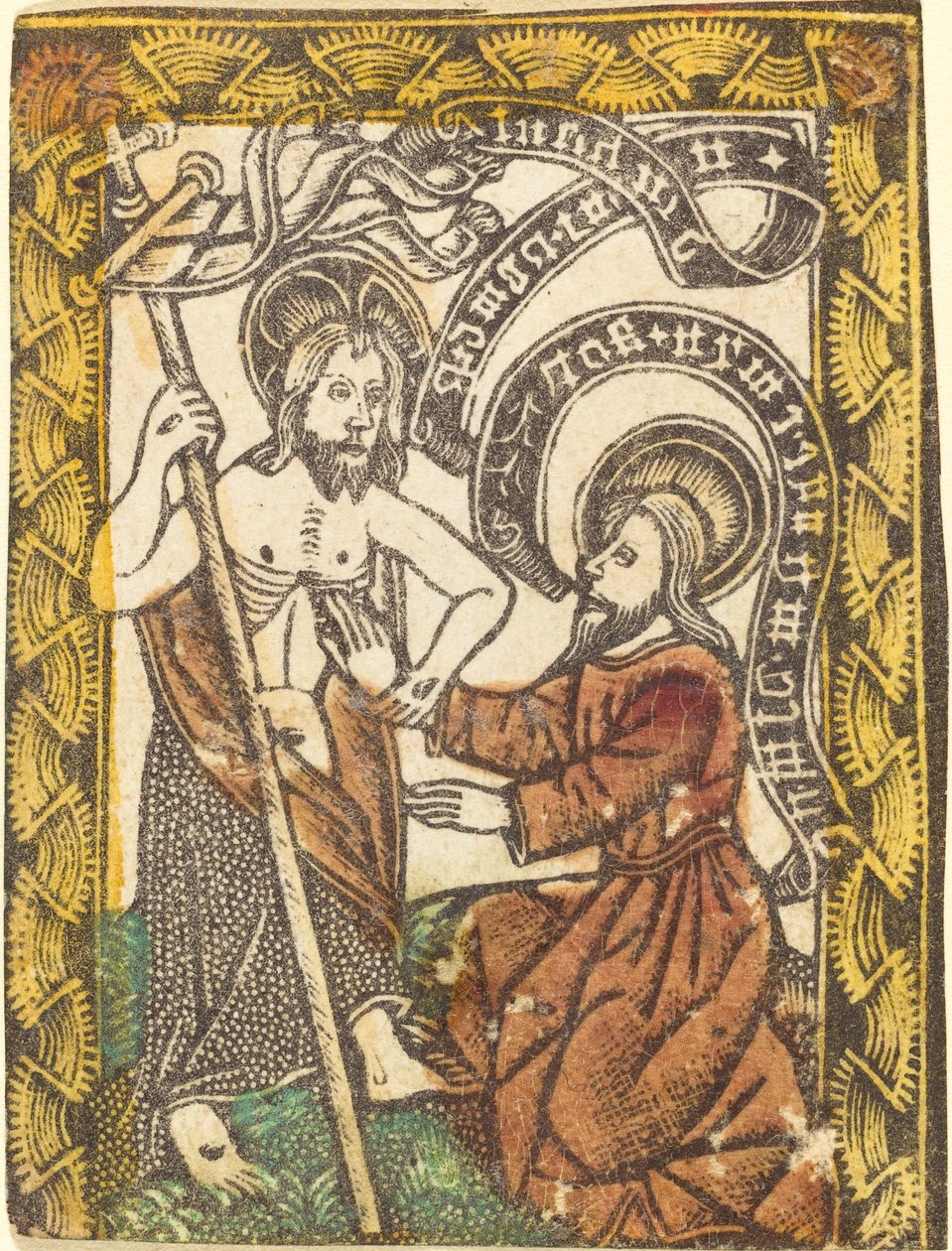 Krisztus megjelenése Szent Tamásnak alkotó: Workshop of Master of the Borders with