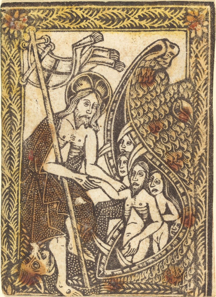 Krisztus leszállása Limbóban alkotó: Workshop of Master of the Borders with