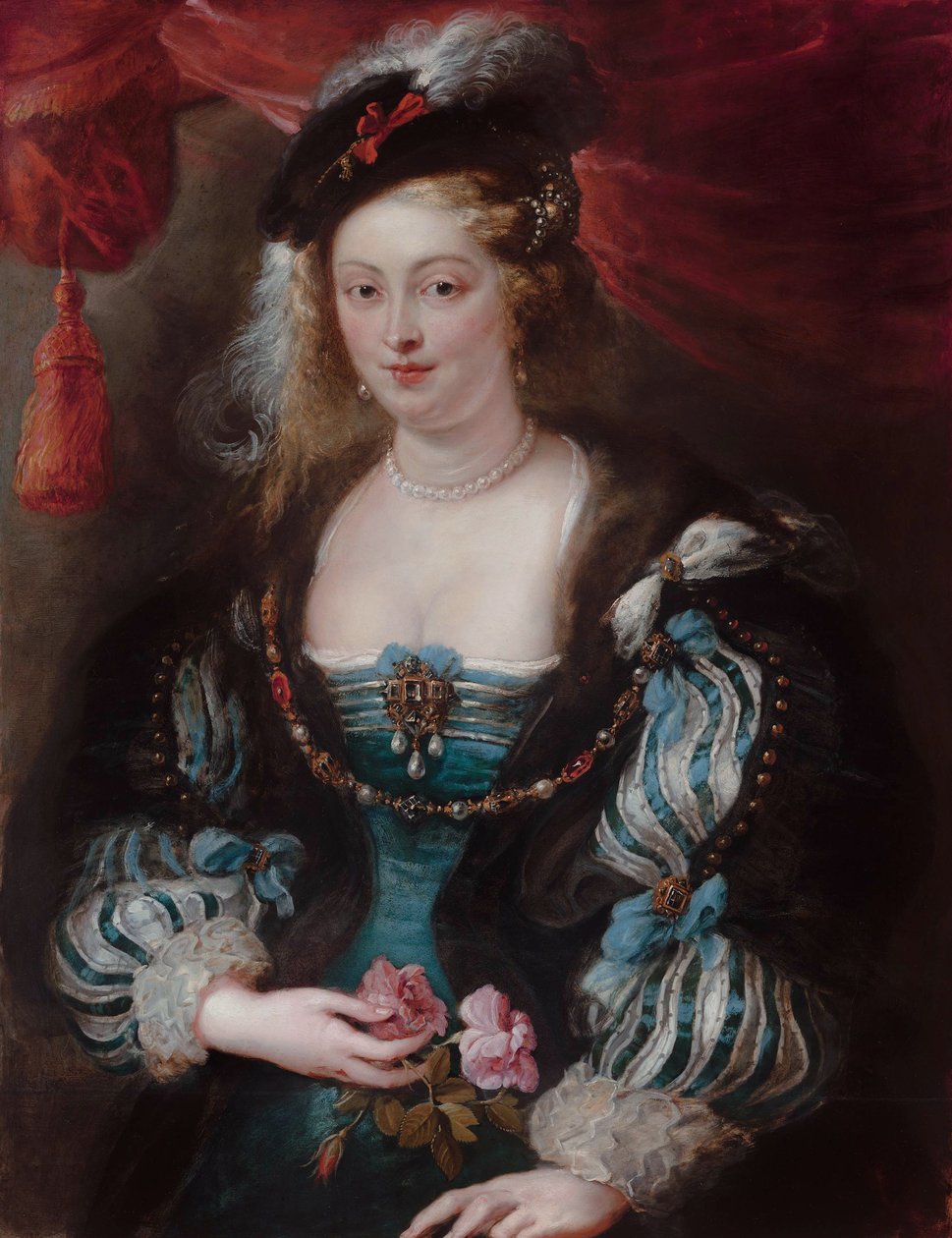 Egy fiatal nő portréja.
Alternatív cím(ek):  

Hélène Fourment portréja[1]. alkotó: Workshop of Peter Paul Rubens