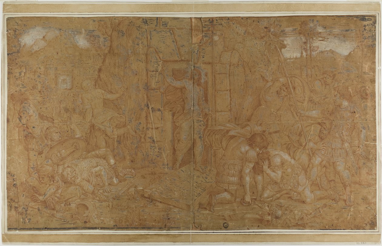 Feltámadás alkotó: Workshop of Raphael