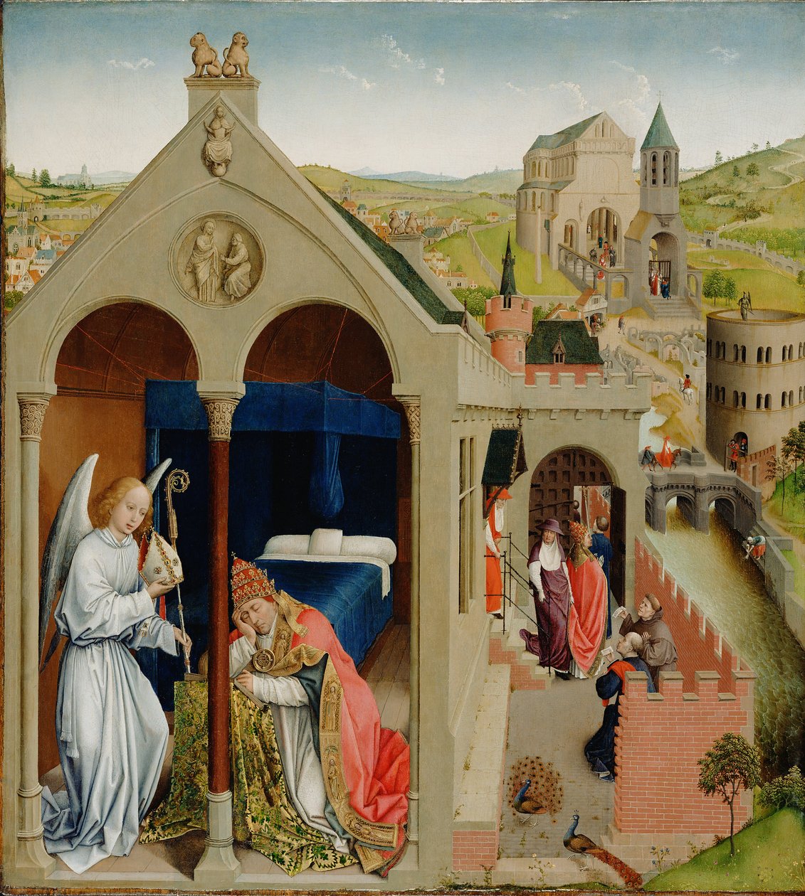 Sergius pápa álma alkotó: Workshop of Rogier van der Weyden