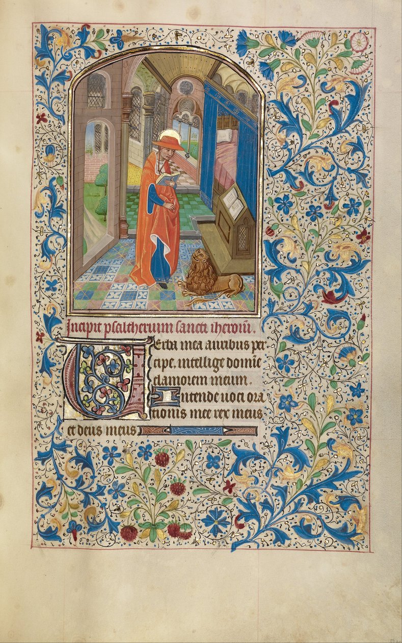 Szent Jeromos alkotó: Workshop of Willem Vrelant
