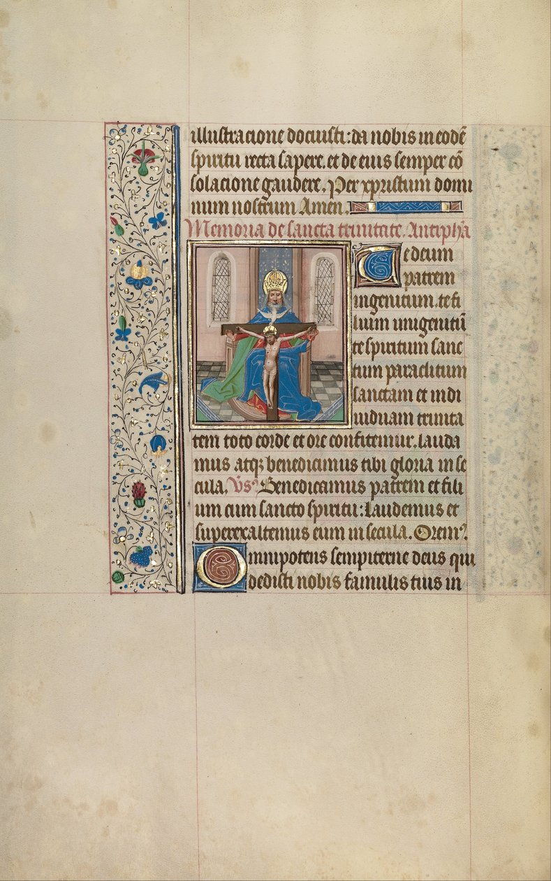 A kegyelem trónja Szentháromság alkotó: Workshop of Willem Vrelant