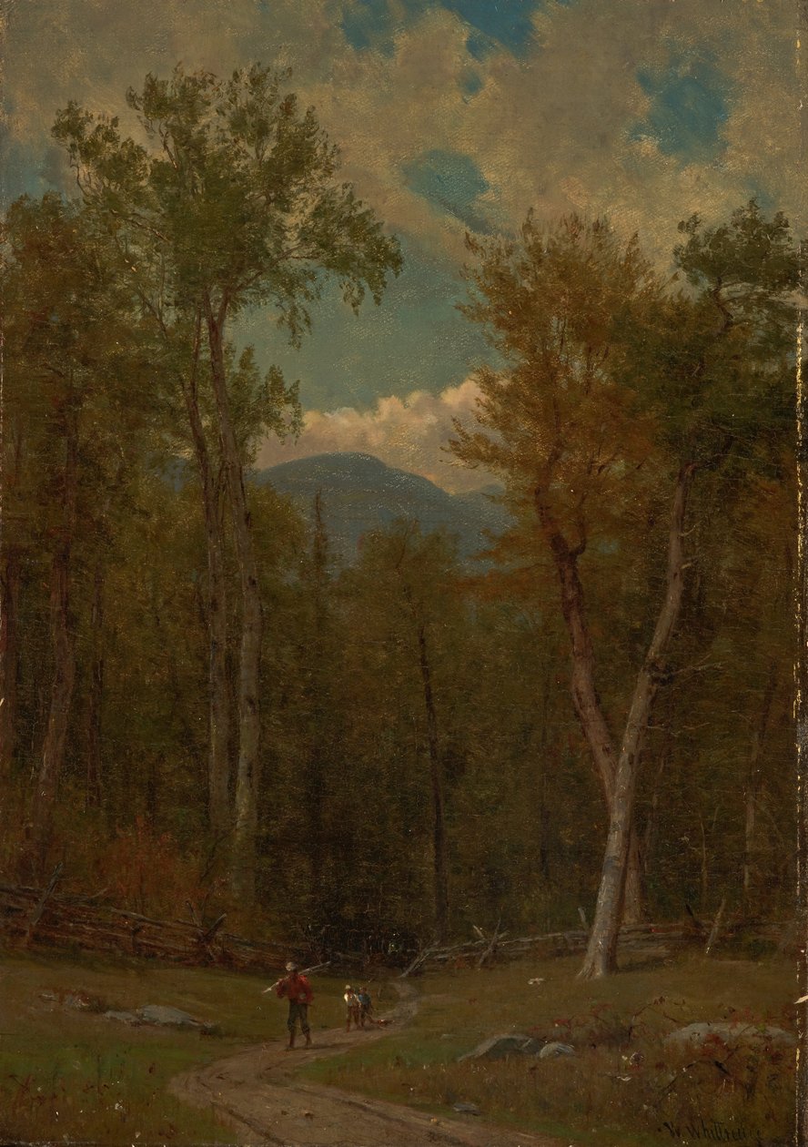 Tájkép alkotó: Worthington Whittredge