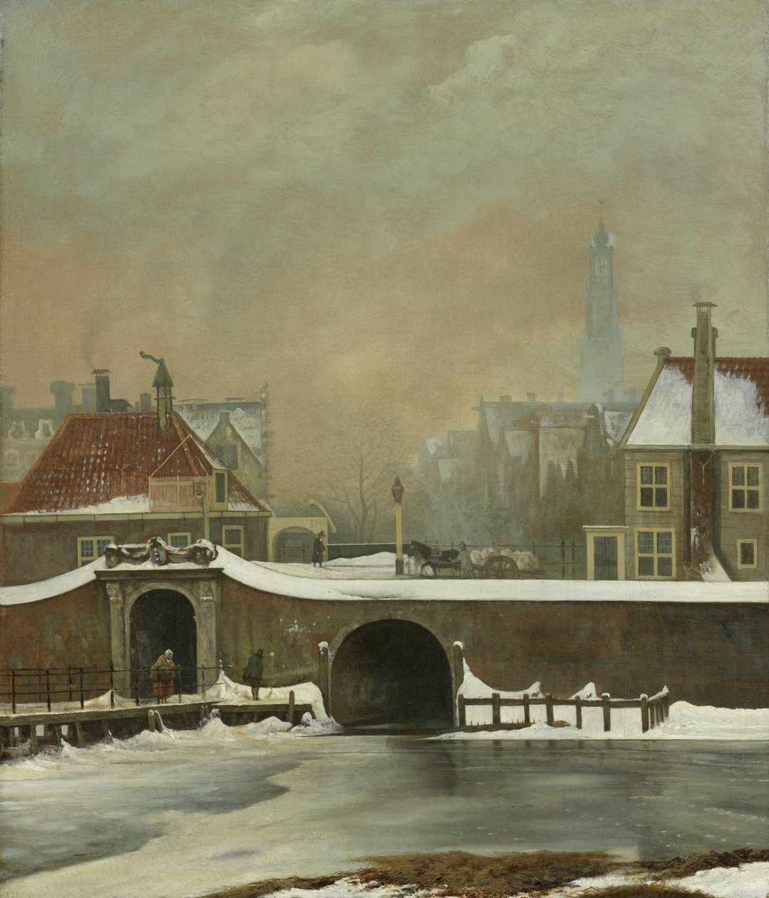 Az ablakkapu Amszterdamban, 1809 alkotó: Wouter Johannes van Troostwijk