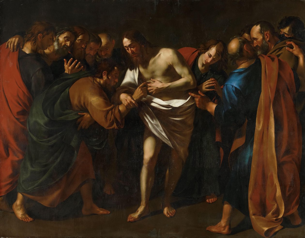 Szent Tamás hitetlensége alkotó: Wouter Pietersz II Crabeth