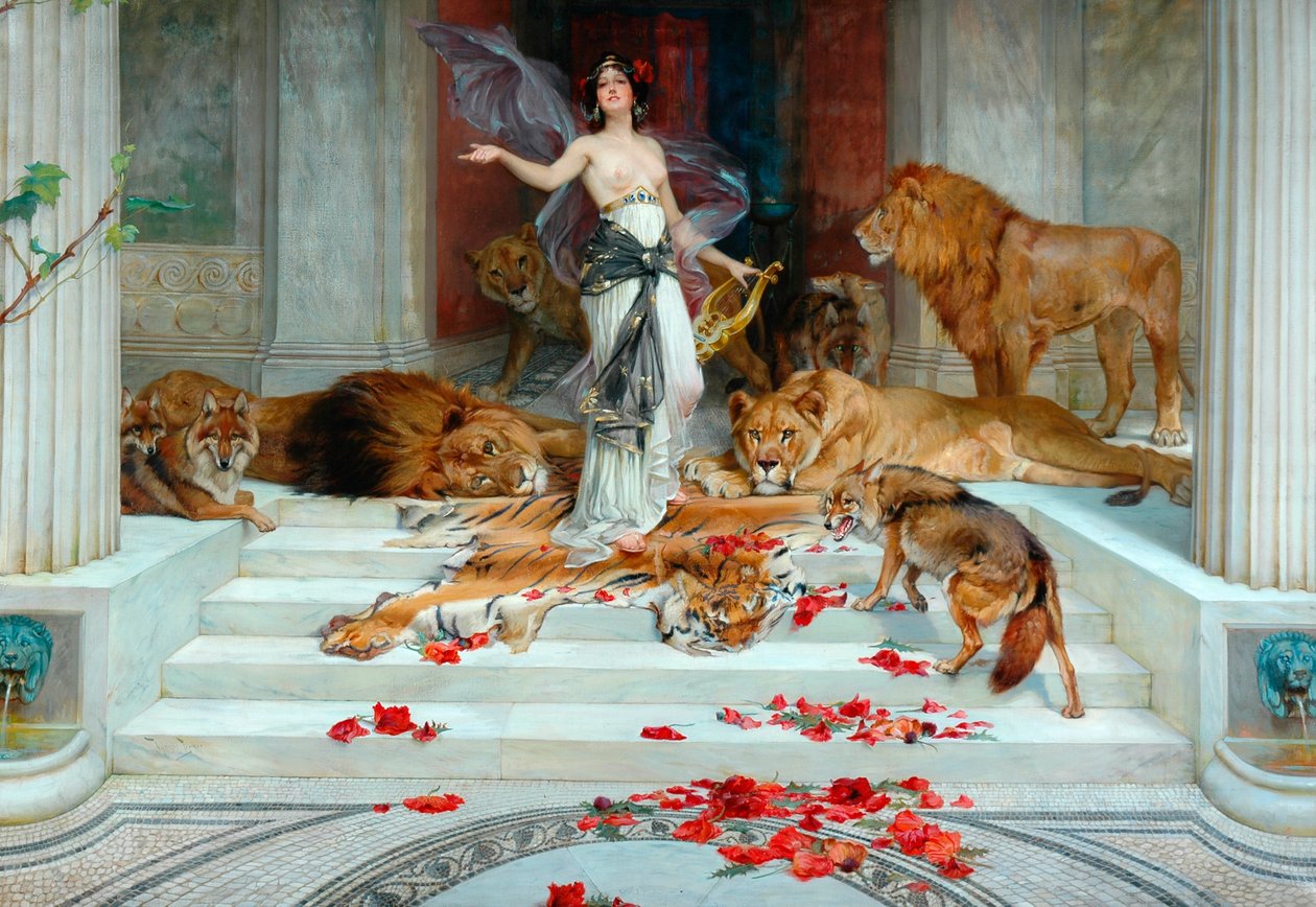 Circe, 1889 körül alkotó: Wright Barker