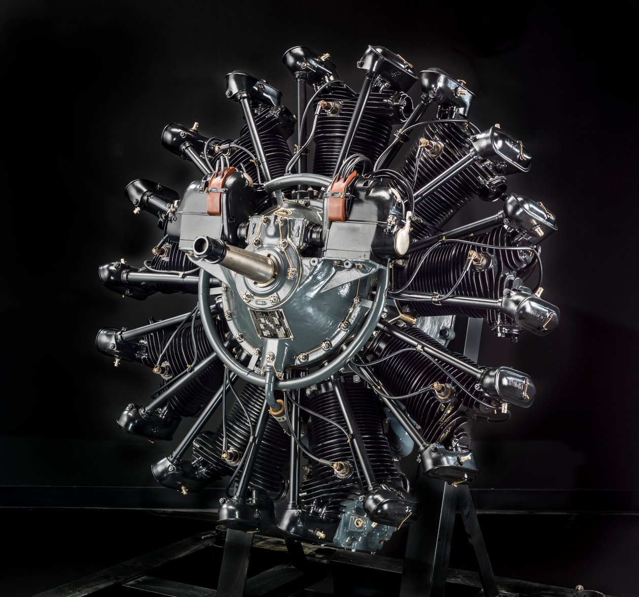 Wright Whirlwind R-790-A J-5 Radial 9 motor, 1920-as évek. alkotó: Wright Aeronautical