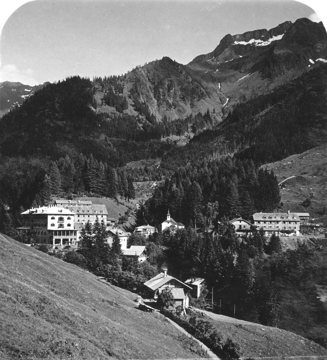 Bad Fusch, Salzburg, Ausztria, 1900-as évek. alkotó: Wurthle and Sons
