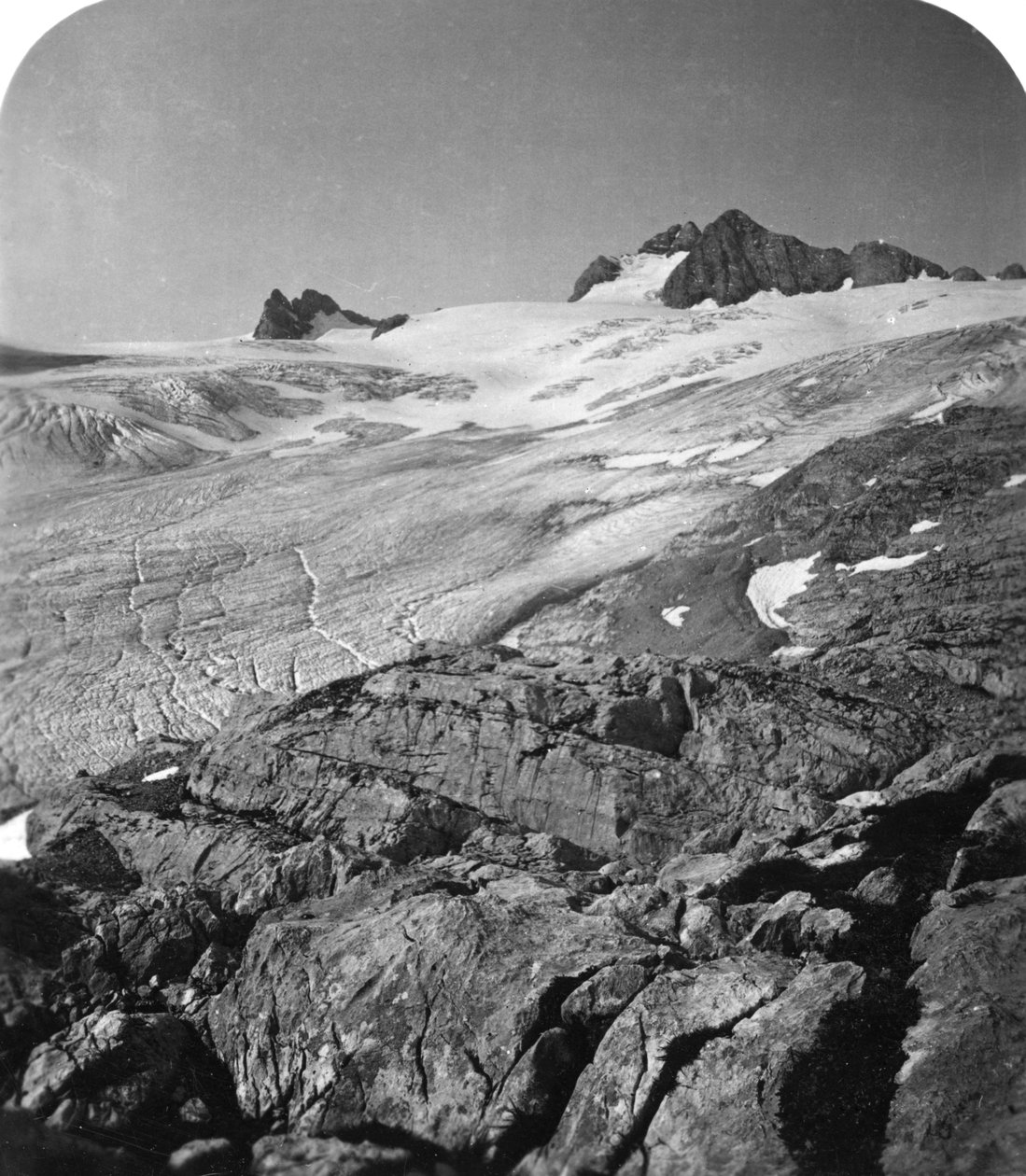 High Dachstein, Salzkammergut, Ausztria, 1900-as évek. alkotó: Wurthle and Sons