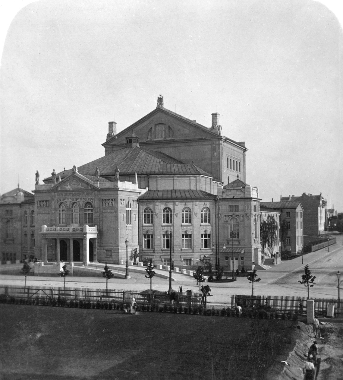 Prinzregenten Színház, München, Németország, 1900 alkotó: Wurthle and Sons