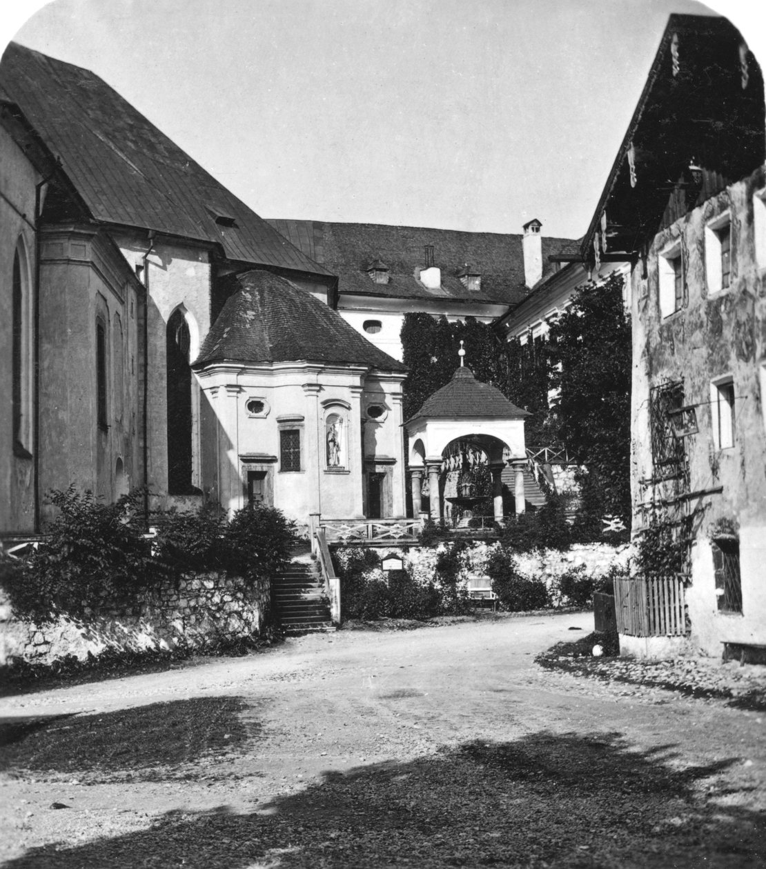 St Wolfgang, Salzkammergut, Ausztria, 1900-as évek. alkotó: Wurthle and Sons