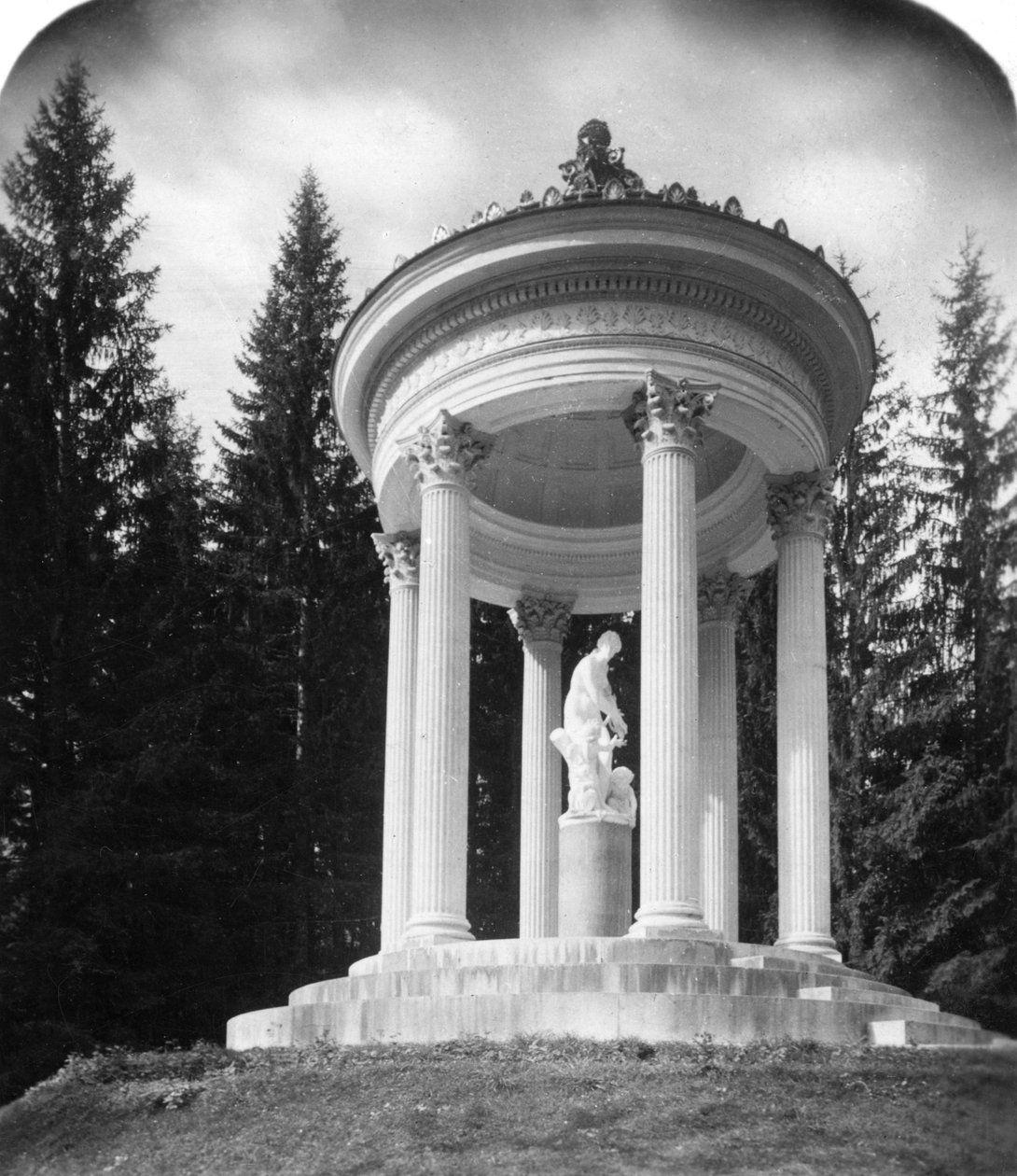 Vénusz temploma, Linderhof-palota, Bajorország, Németország, 1900 körül. alkotó: Wurthle and Sons