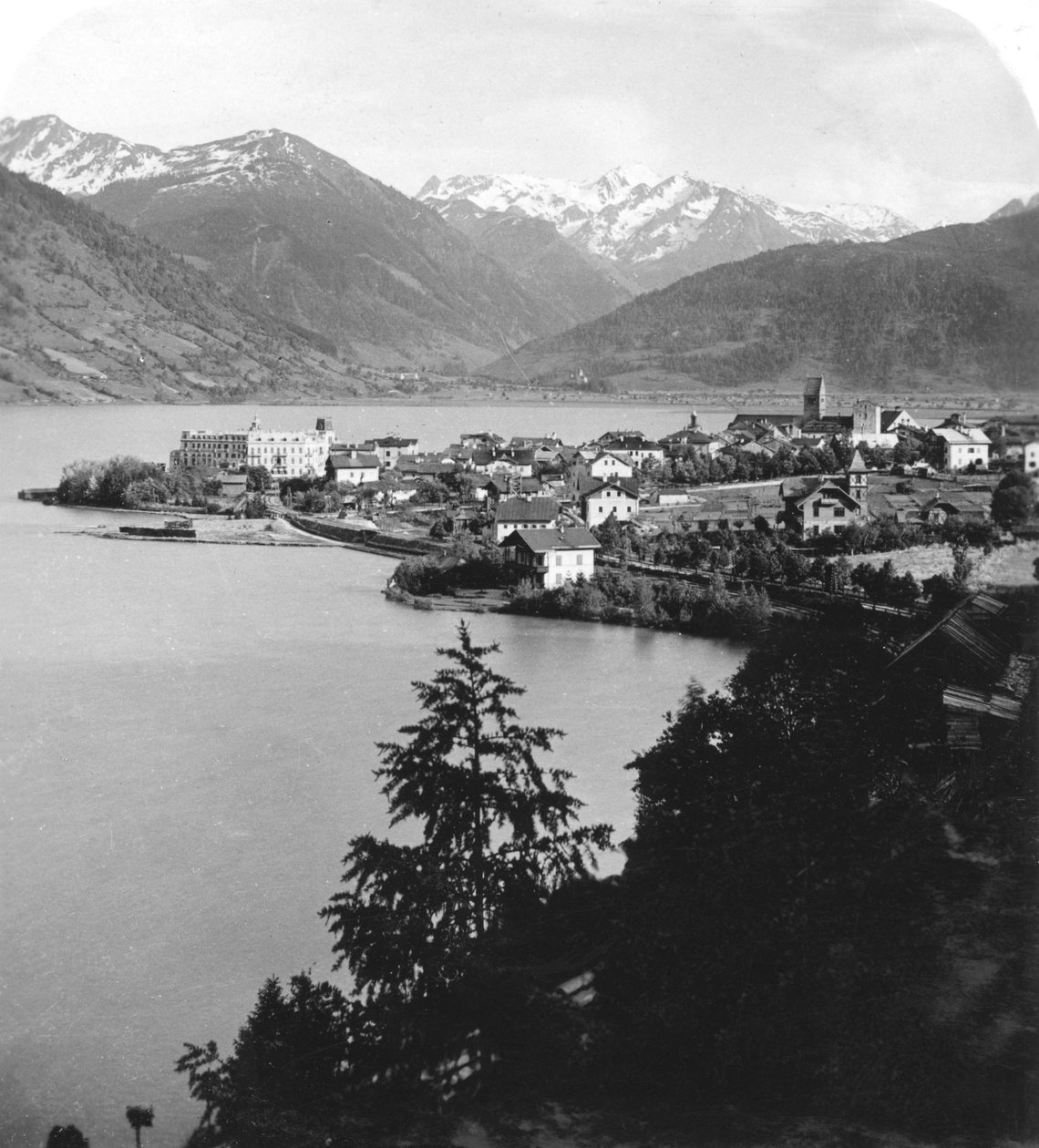 Zell am See, Salzburg, Ausztria, 1900-as évek. alkotó: Wurthle and Sons