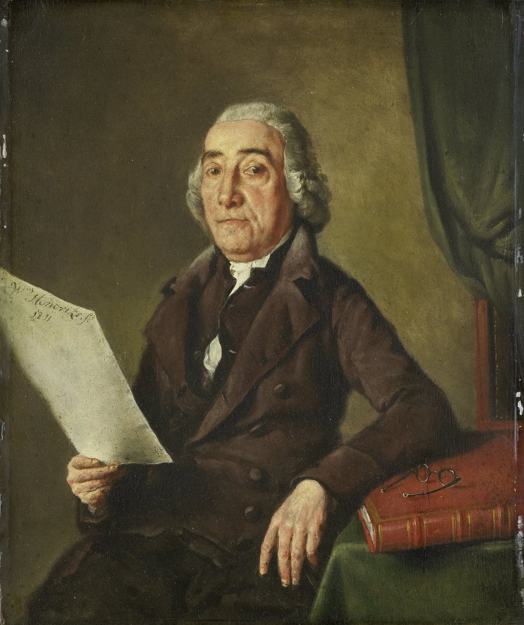 Jacob de Vos Sr. (1735-1833), amszterdami műgyűjtő alkotó: Wybrand Hendriks