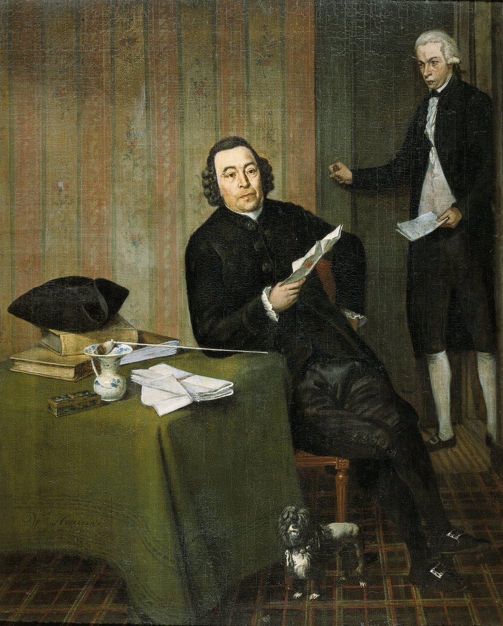 Wernerus Köhne (1725/26-88), Haarlem közjegyzője, Jan Bosch jegyzőjével alkotó: Wybrand Hendriks