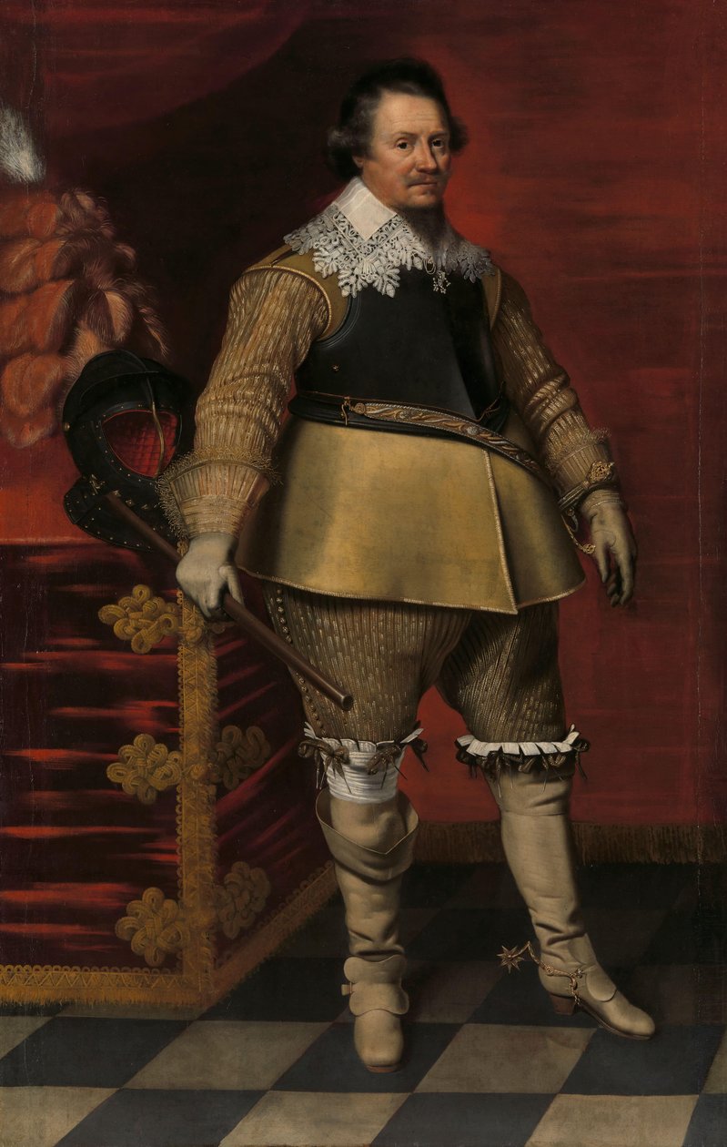 I. Ernst Kázmér, Nassau-Dietz grófjának portréja I. Ernst Kázmér (1573-1632), Nassau-Dietz grófjának portréja alkotó: Wybrand de Geest (I)