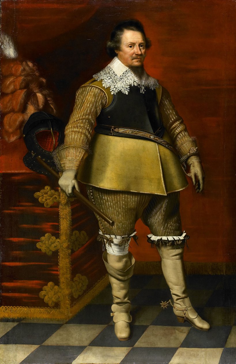 I. Ernst Casimir, Nassau-Dietz grófjának portréja alkotó: Wybrand de Geest