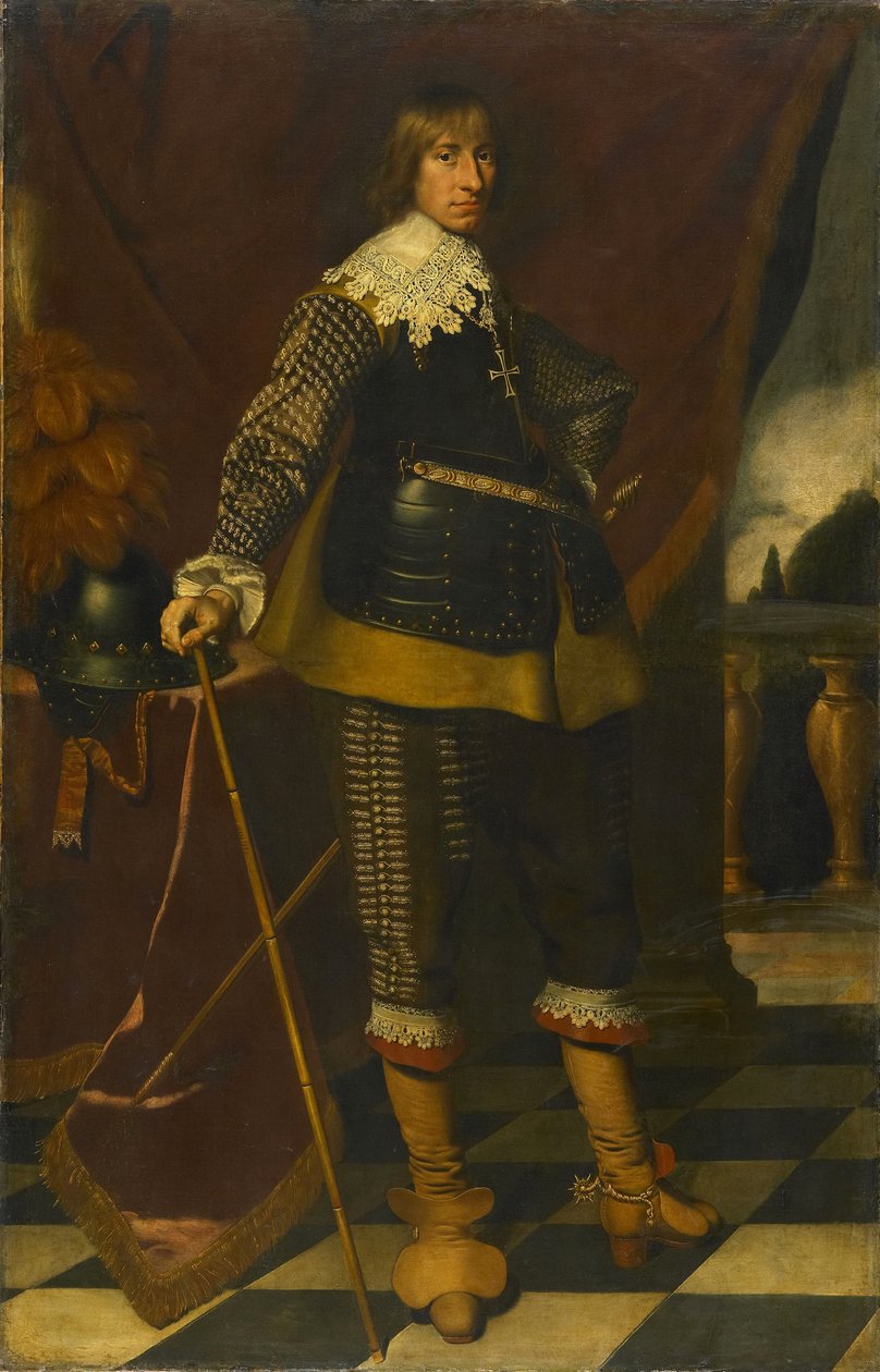 I. Nassau-Dietz-i Hendrik Casimir portréja (1612-1640) alkotó: Wybrand de Geest