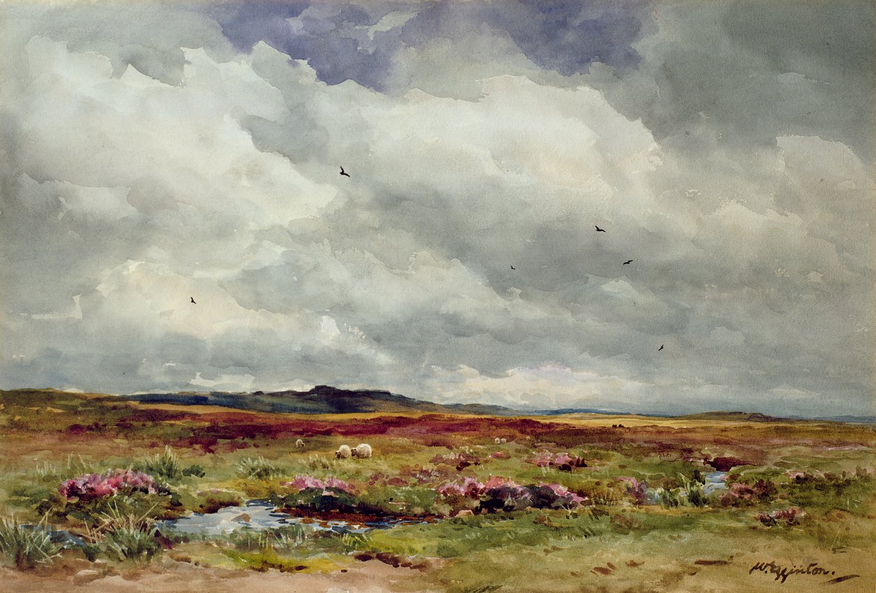 Szellős nap, Dartmoor alkotó: Wycliffe Egginton