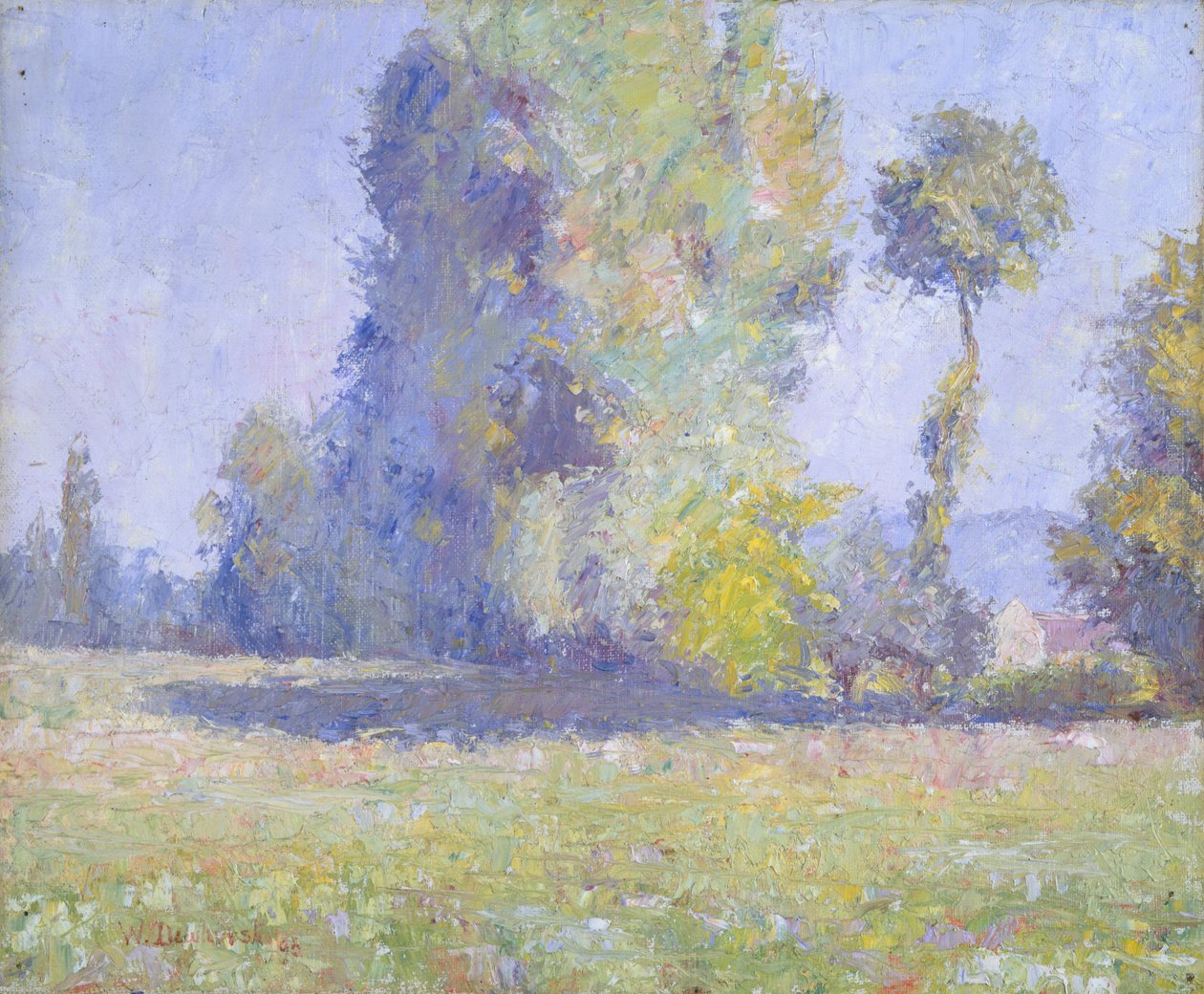 "Francia táj", 1895 alkotó: Wynford Dewhurst