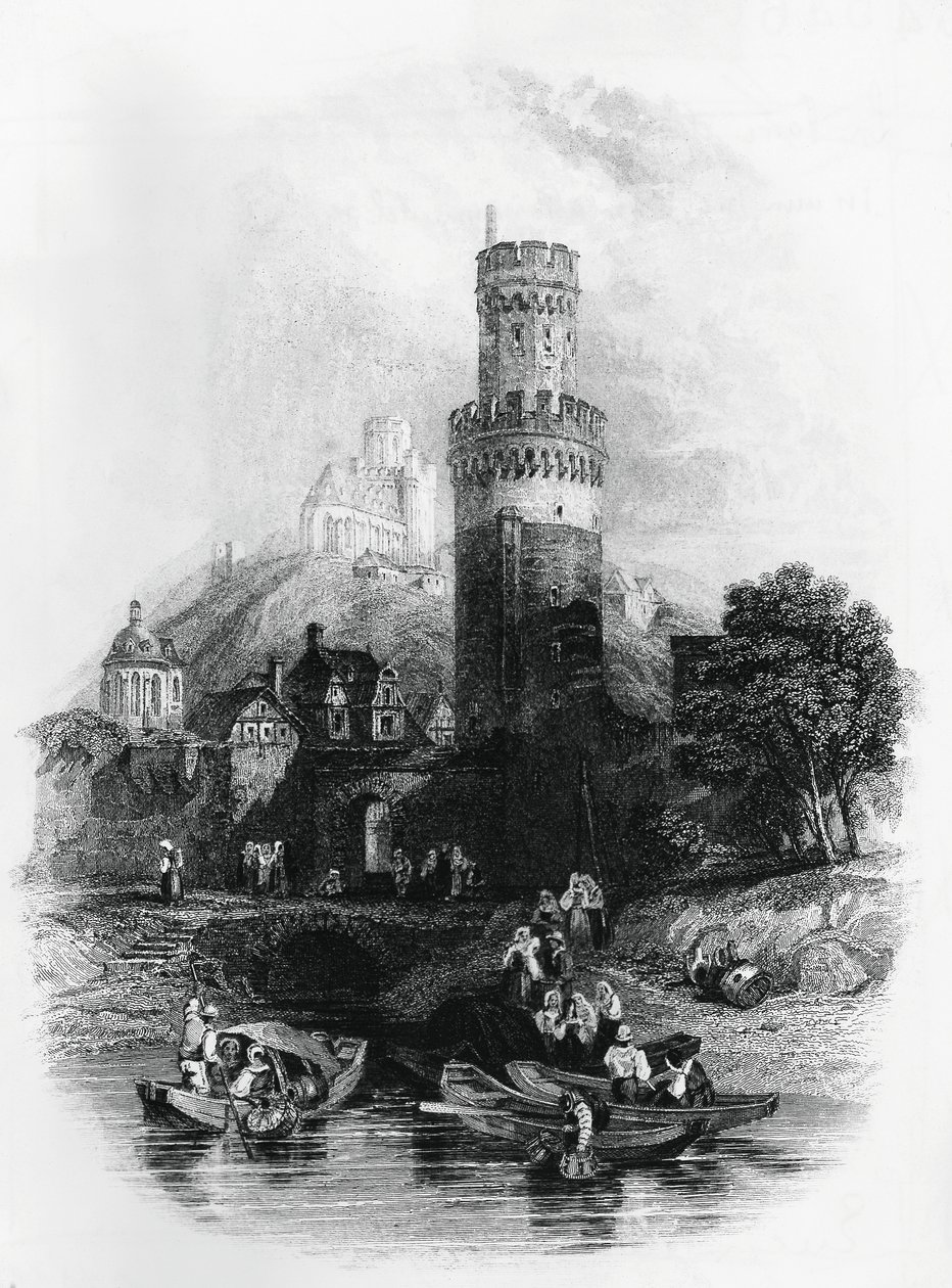 Illusztráció az aostai Leperhez, Xavier De Maistre (1763-1852) regénye, metszet alkotó: Xavier de Maistre