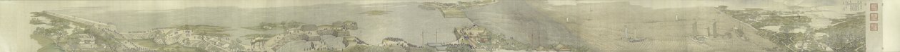 Qianlong déli turnéjának negyedik kötete alkotó: Xu Yang