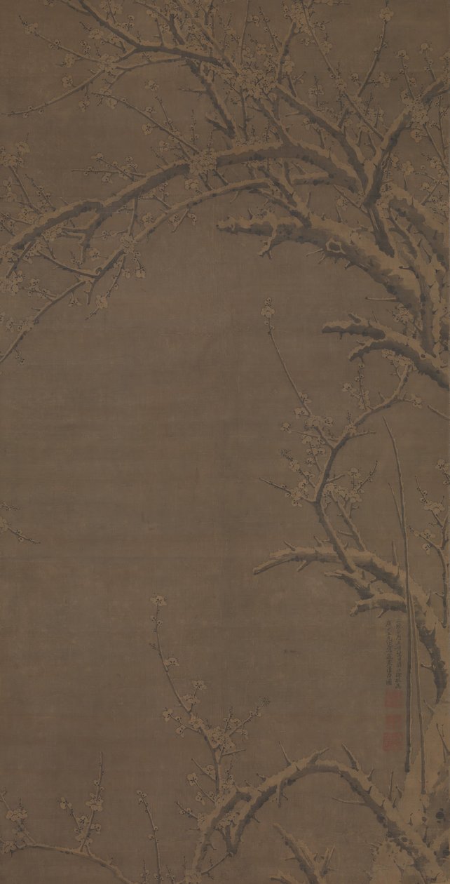 A tél tiszta fehérsége, 1441-ben. alkotó: Xu Jing