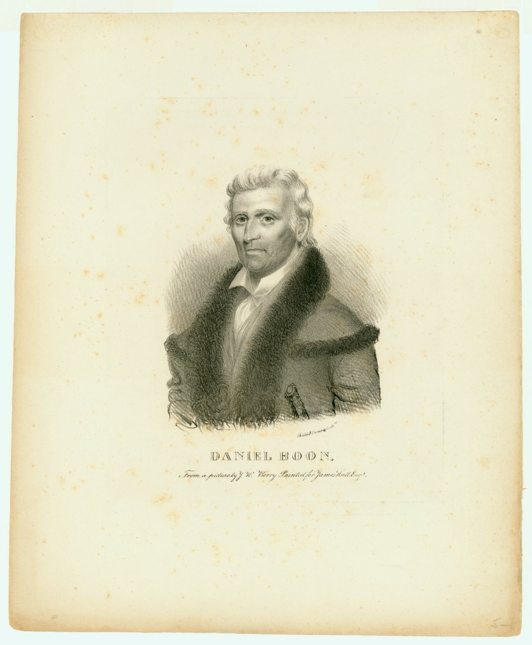 Daniel Boon (sic) alkotó: Y.W. Berry