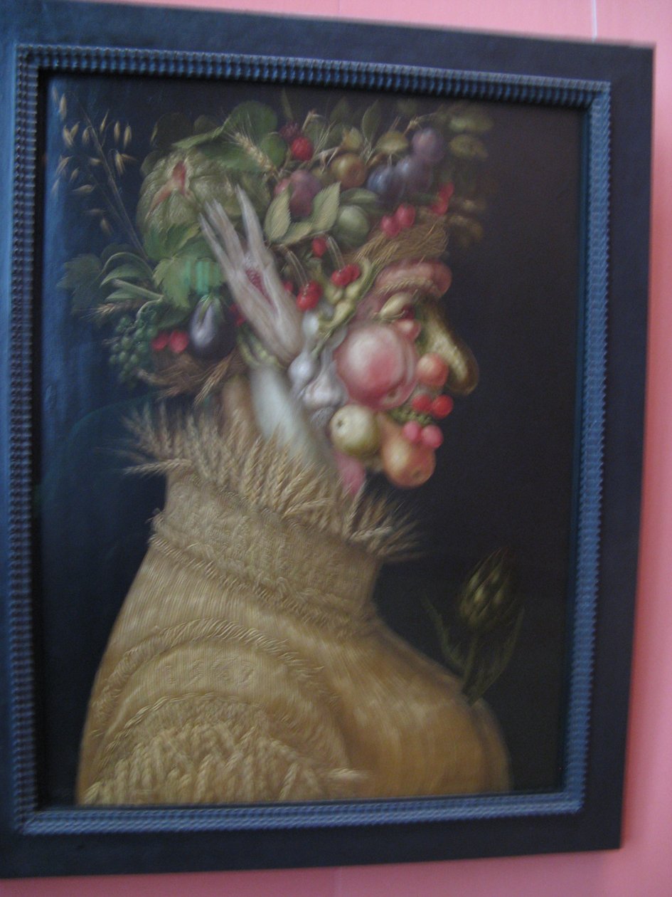Giuseppe Arcimboldo nyara a Kunsthistorisches Museumban. alkotó: Yair Haklai
