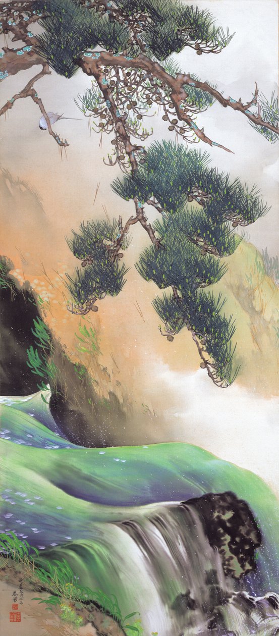 Hegyi tavasz alkotó: Yamamoto Shunkyo