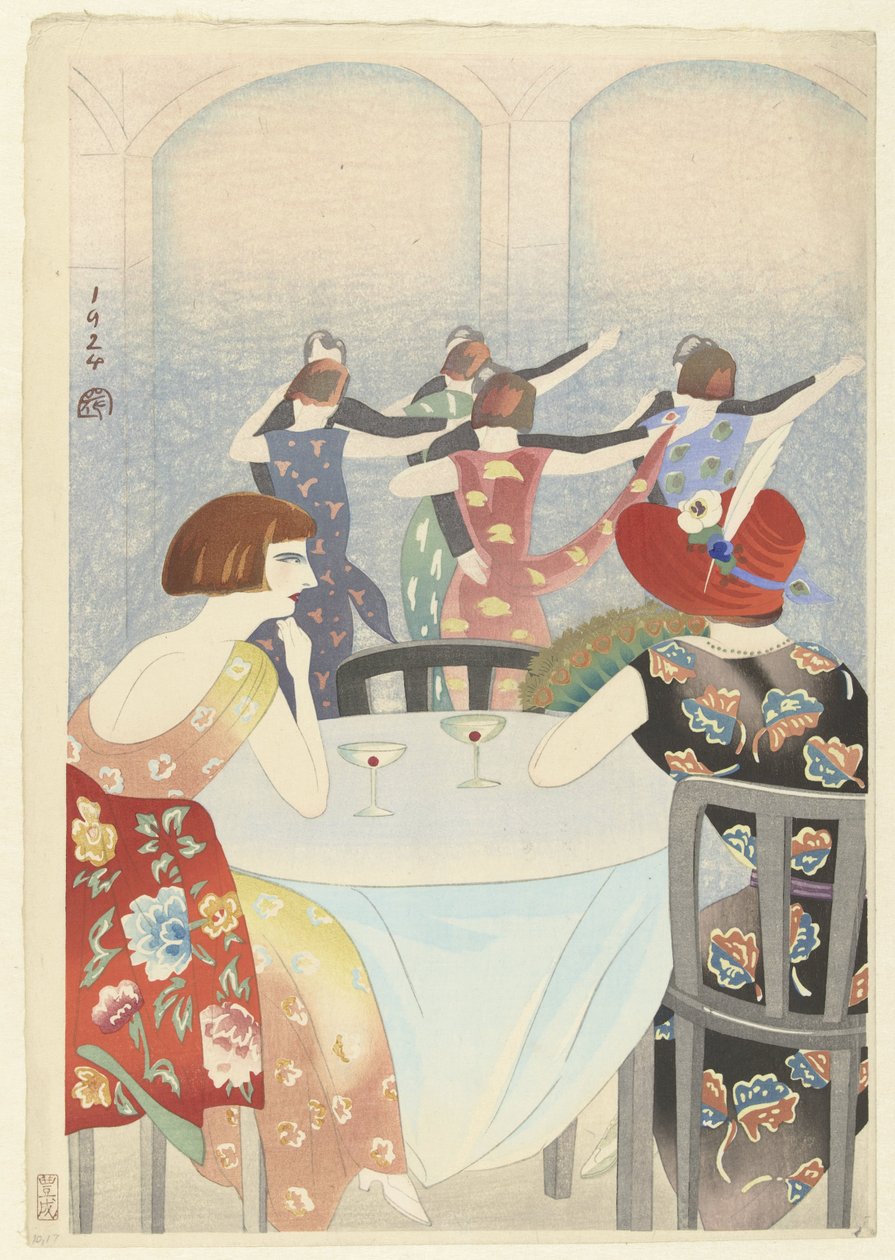 A csoport tagja Dance Shang Cup New Calton Hatsumi alkotó: Yamamura Koka