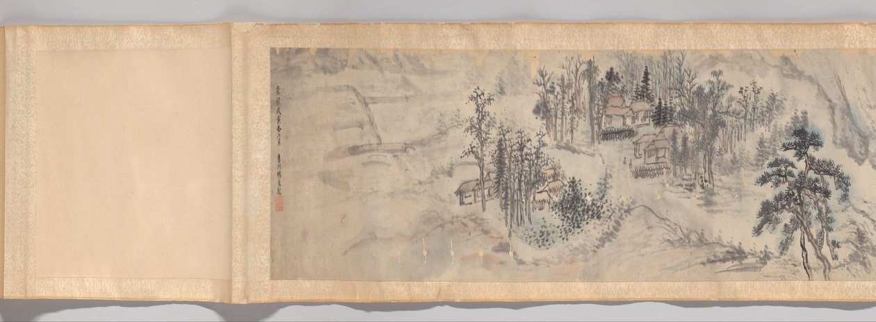 tekercs festmény alkotó: Yang Wencong
