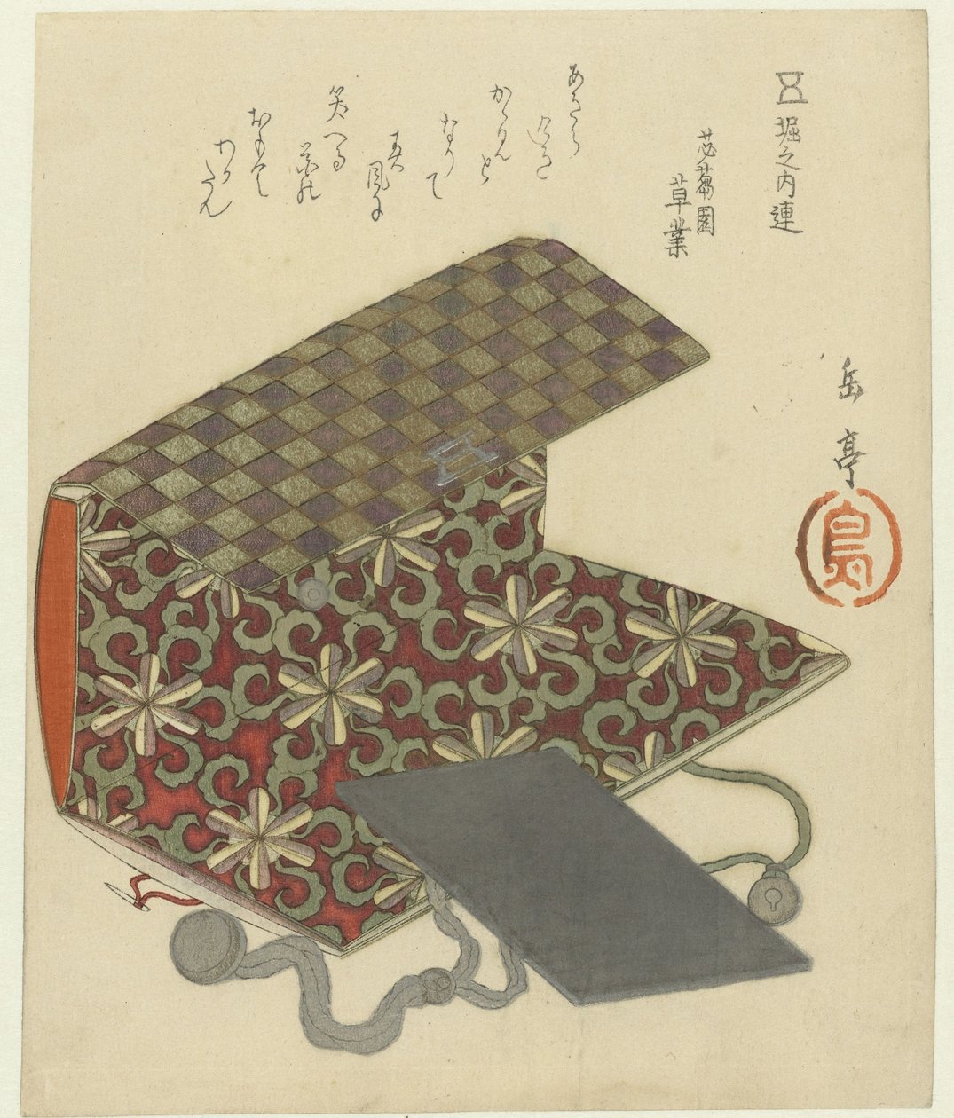 Tasak és tükör alkotó: Yashima Gakutei
