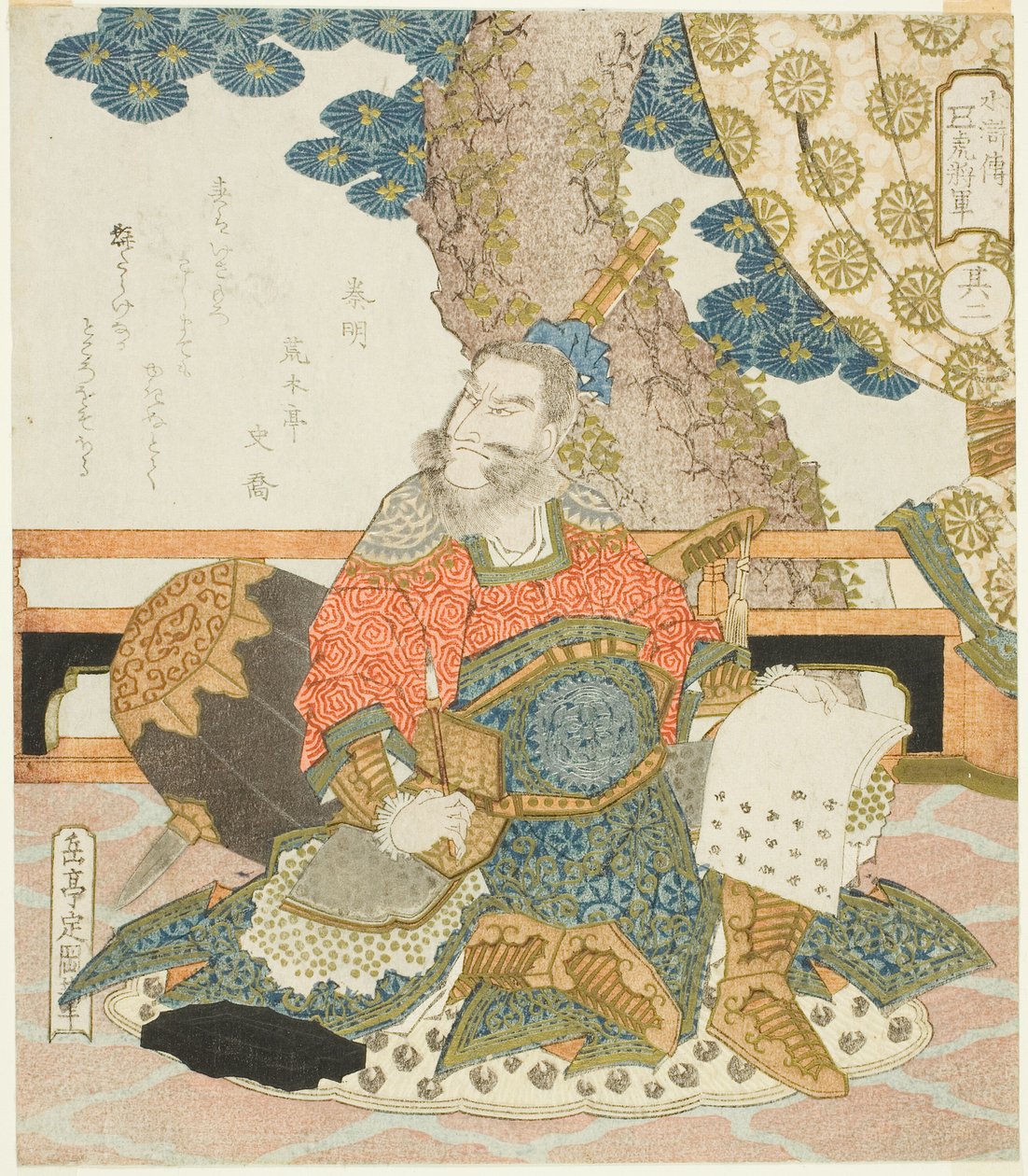 Q in Ming (shin not) alkotó: Yashima Gakutei
