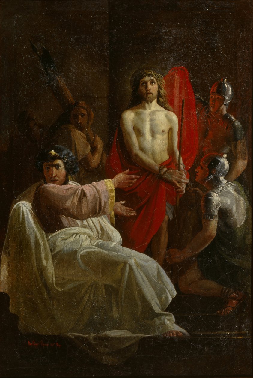 Krisztus Pilátus előtt, 1844 alkotó: Yevgraf Semyonovich Sorokin