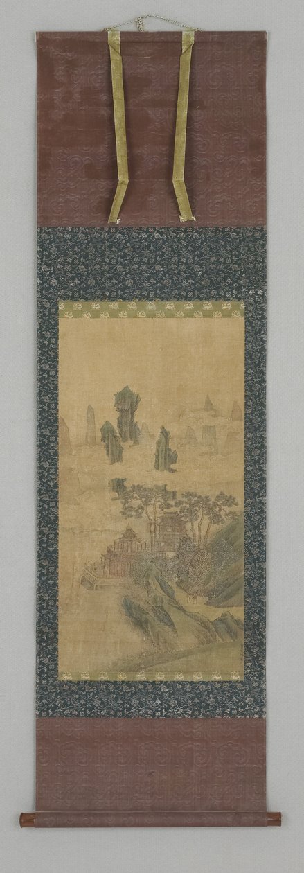 Fekvő (tinta és színes papíron) alkotó: Ying Qiu