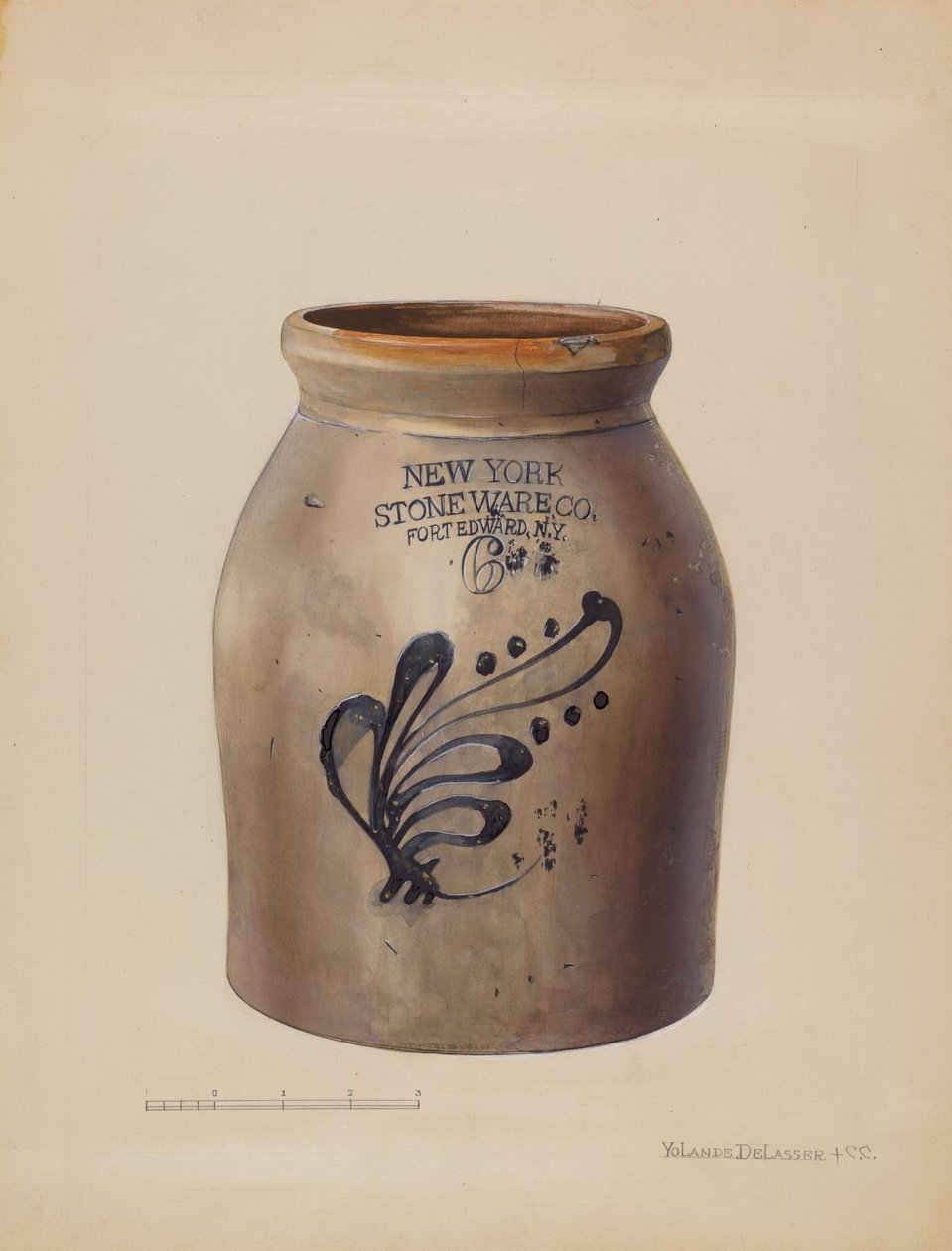 Jar, c. 1936. alkotó: Yolande Delasser