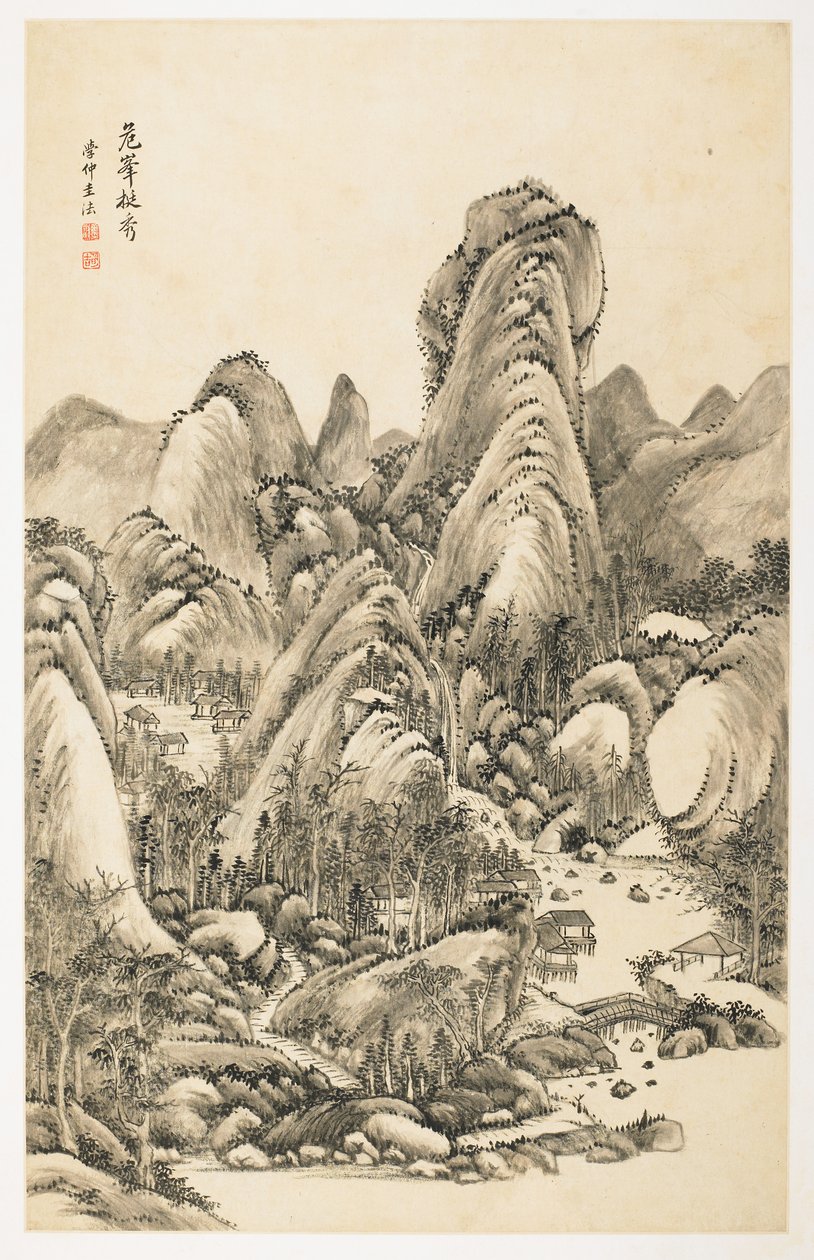 Magnificence of Overhanging Bluff, egy 12 leveles albumból alkotó: Yongxi Jin