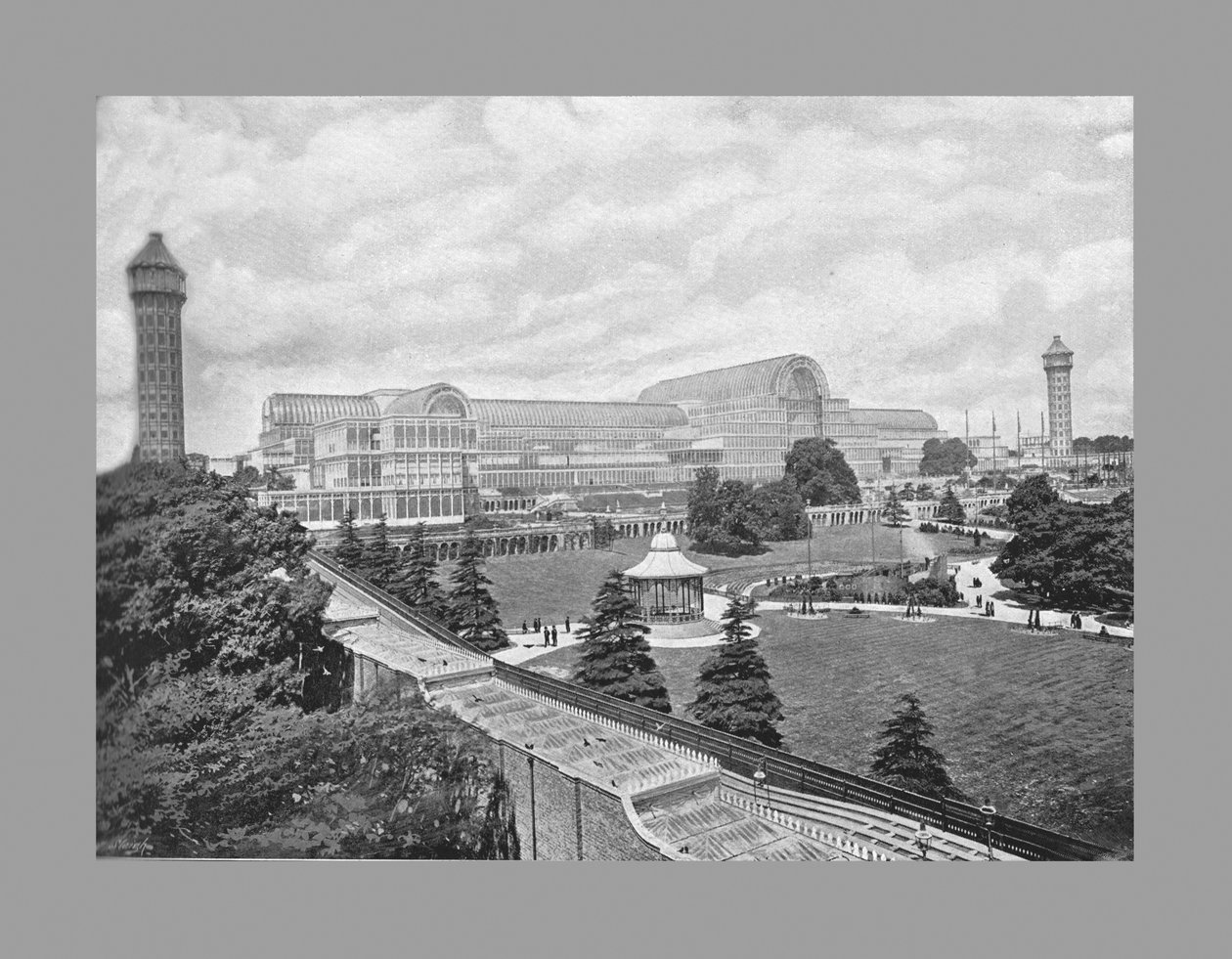 A Crystal Palace, London, 1900 alkotó: York and Son
