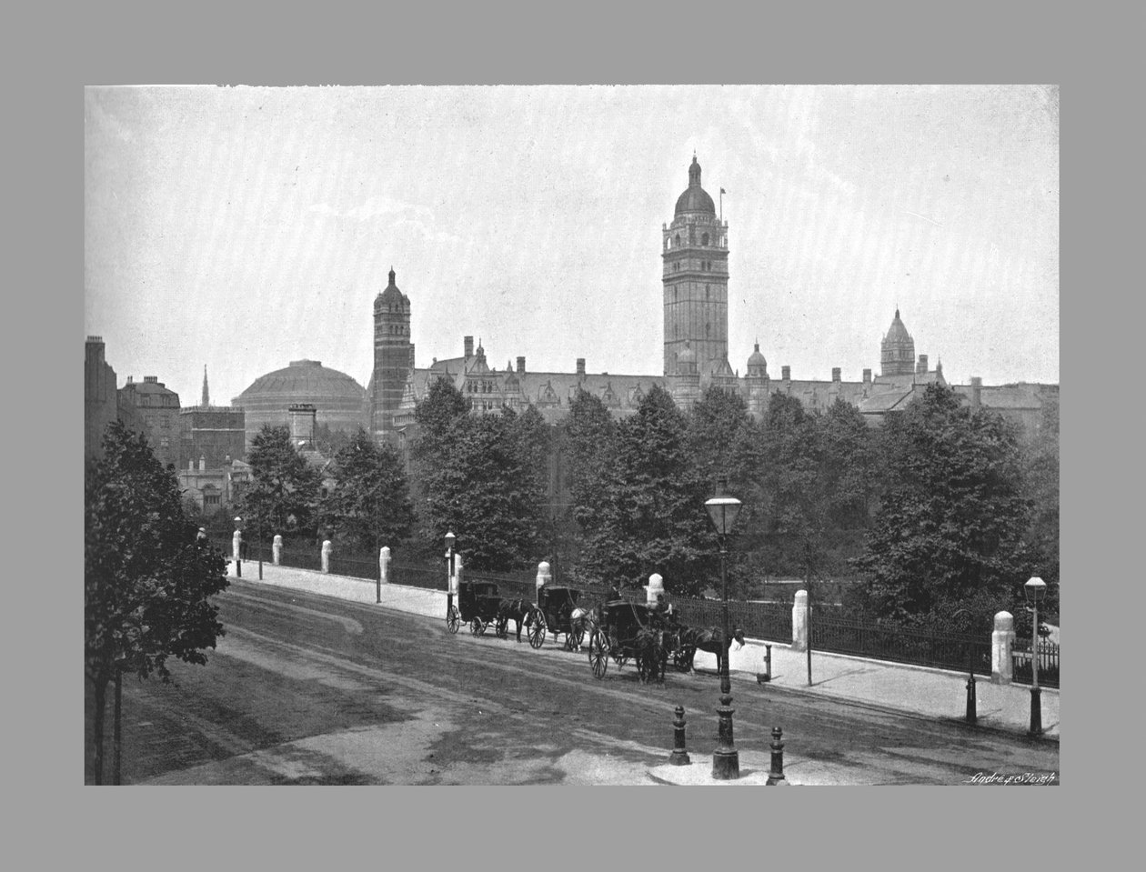 The Imperial Institute, London, 1900 alkotó: York and Son