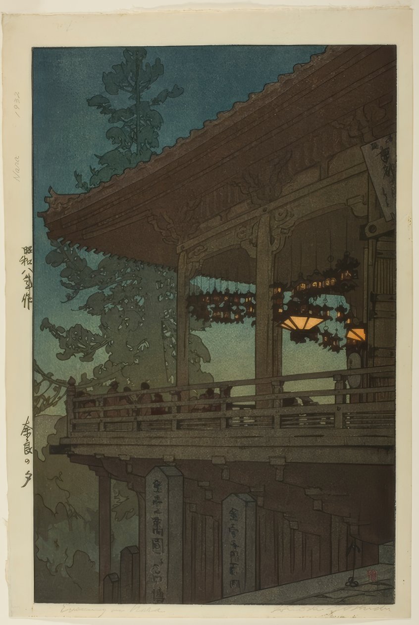 Este Narában, a "Kansai kerület" sorozatból alkotó: Yoshida Hiroshi